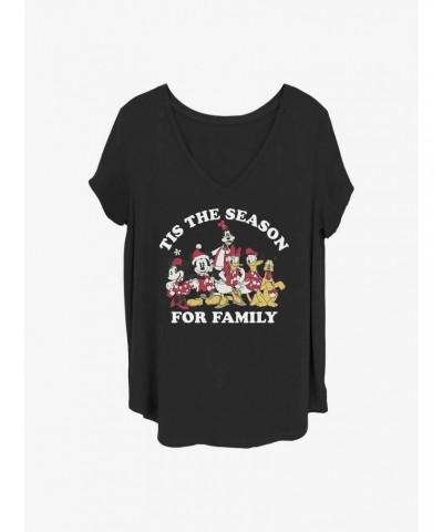 Disney Mickey Mouse Family Season Girls T-Shirt Plus Size $9.94 T-Shirts