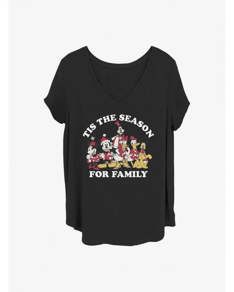 Disney Mickey Mouse Family Season Girls T-Shirt Plus Size $9.94 T-Shirts