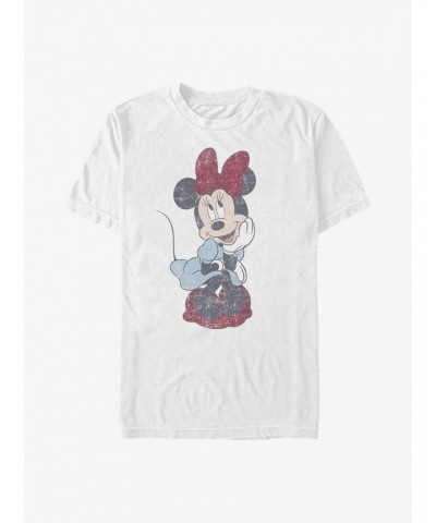 Disney Minnie Mouse Simple Minnie Sit T-Shirt $6.69 T-Shirts