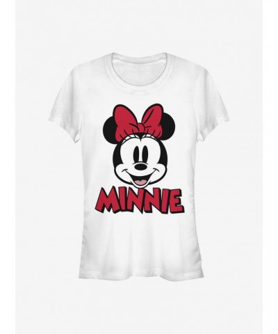 Disney Minnie Mouse Minnie Chenille Patch Girls T-Shirt $7.37 T-Shirts