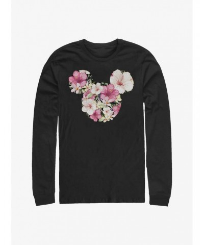 Disney Mickey Mouse Tropical Ears Long-Sleeve T-Shirt $10.26 T-Shirts