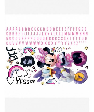 Disney Minnie Mouse Peel & Stick Giant Wall Decals $10.96 Decals