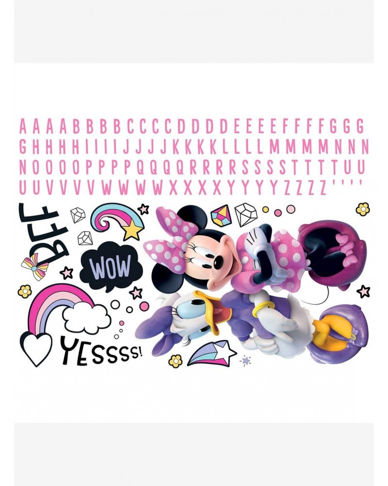 Disney Minnie Mouse Peel & Stick Giant Wall Decals $10.96 Decals