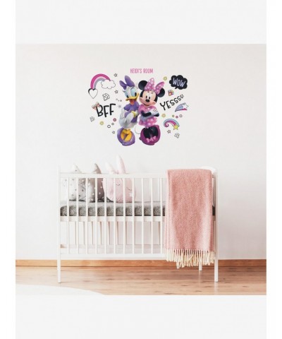 Disney Minnie Mouse Peel & Stick Giant Wall Decals $10.96 Decals