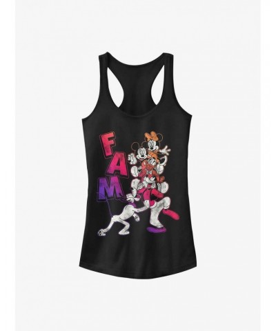 Disney Mickey Mouse Gradient Fam Girls Tank $9.76 Tanks