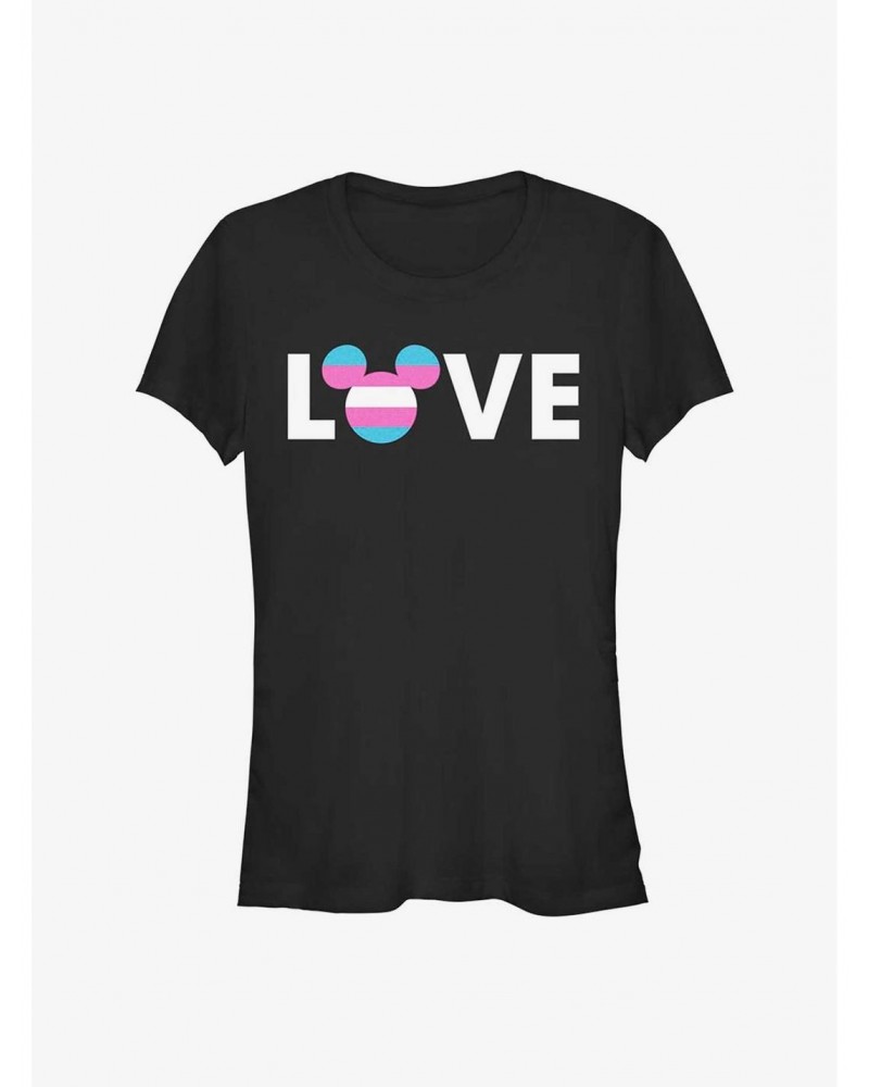 Disney Mickey Mouse Transgender Love Pride T-Shirt $6.18 T-Shirts