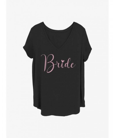 Disney Minnie Mouse Disney Bride Girls T-Shirt Plus Size $9.94 T-Shirts