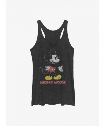 Disney Mickey Mouse 70's Mickey Girls Tank $9.53 Tanks