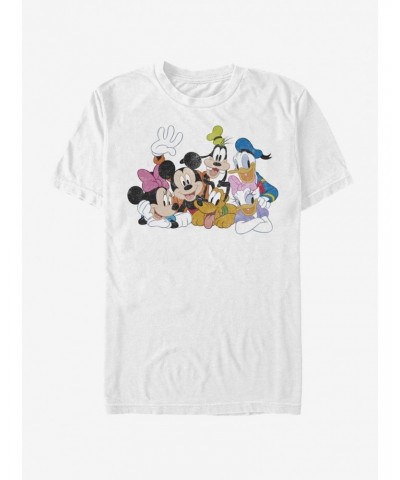 Disney Mickey Mouse Mickey Group T-Shirt $6.69 T-Shirts