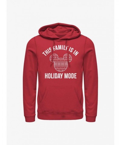 Disney Mickey Mouse Family Holiday Mode Hoodie $12.21 Hoodies