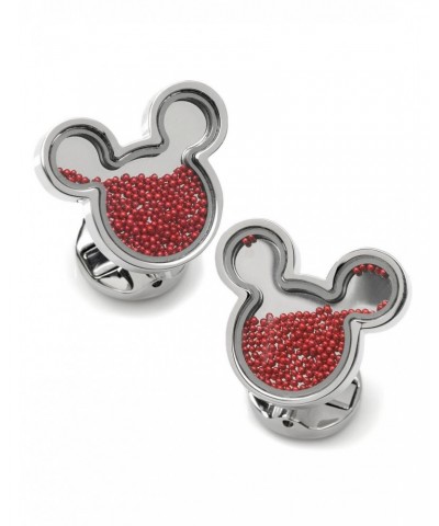 Disney Mickey Mouse Red Caviar Bead Cufflinks $92.11 Cufflinks