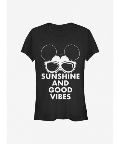 Disney Mickey Mouse Mickey Sunshine Girls T-Shirt $9.76 T-Shirts