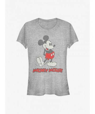 Disney Mickey Mouse Vintage Mickey Girls T-Shirt $7.57 T-Shirts