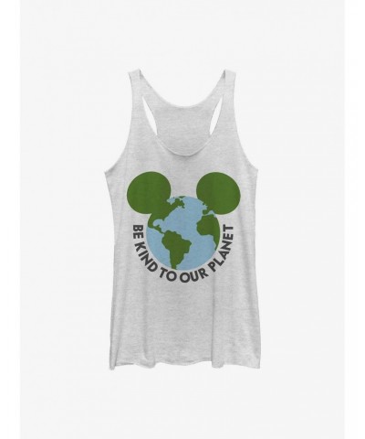 Disney Mickey Mouse Be Kind To Our Planet Girls Tank $6.63 Tanks