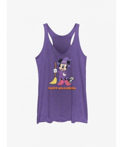 Disney Minnie Mouse Happy Halloween Witch Girls Tank $7.25 Tanks