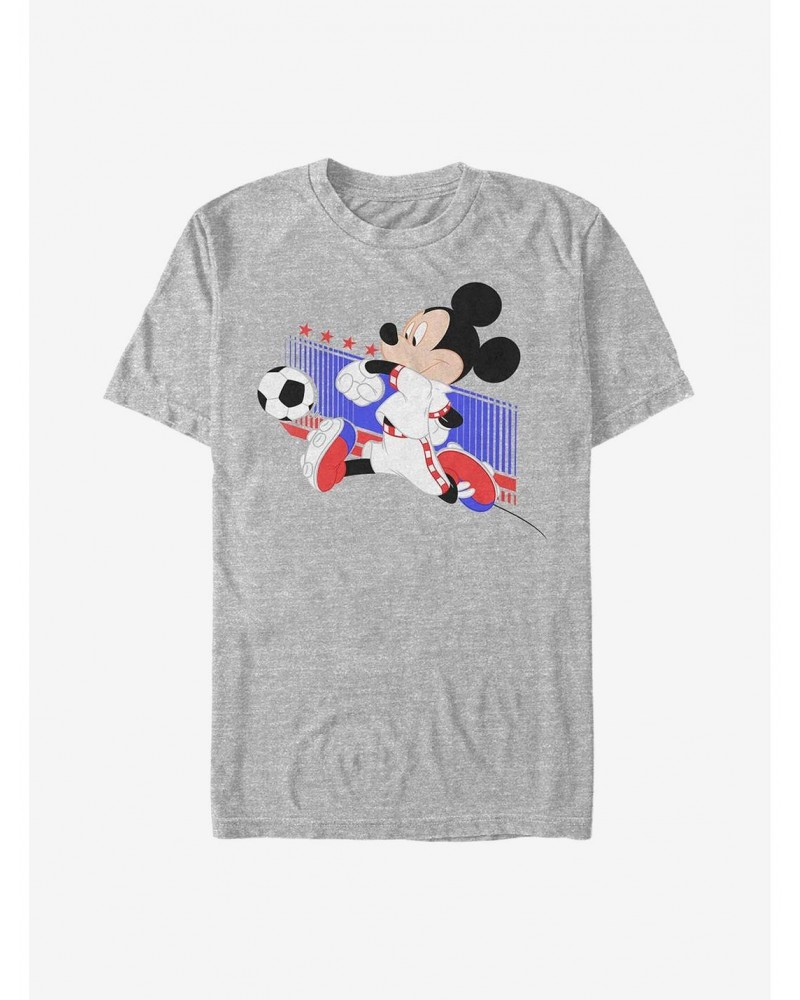 Disney Mickey Mouse Croatia Kick T-Shirt $5.74 T-Shirts