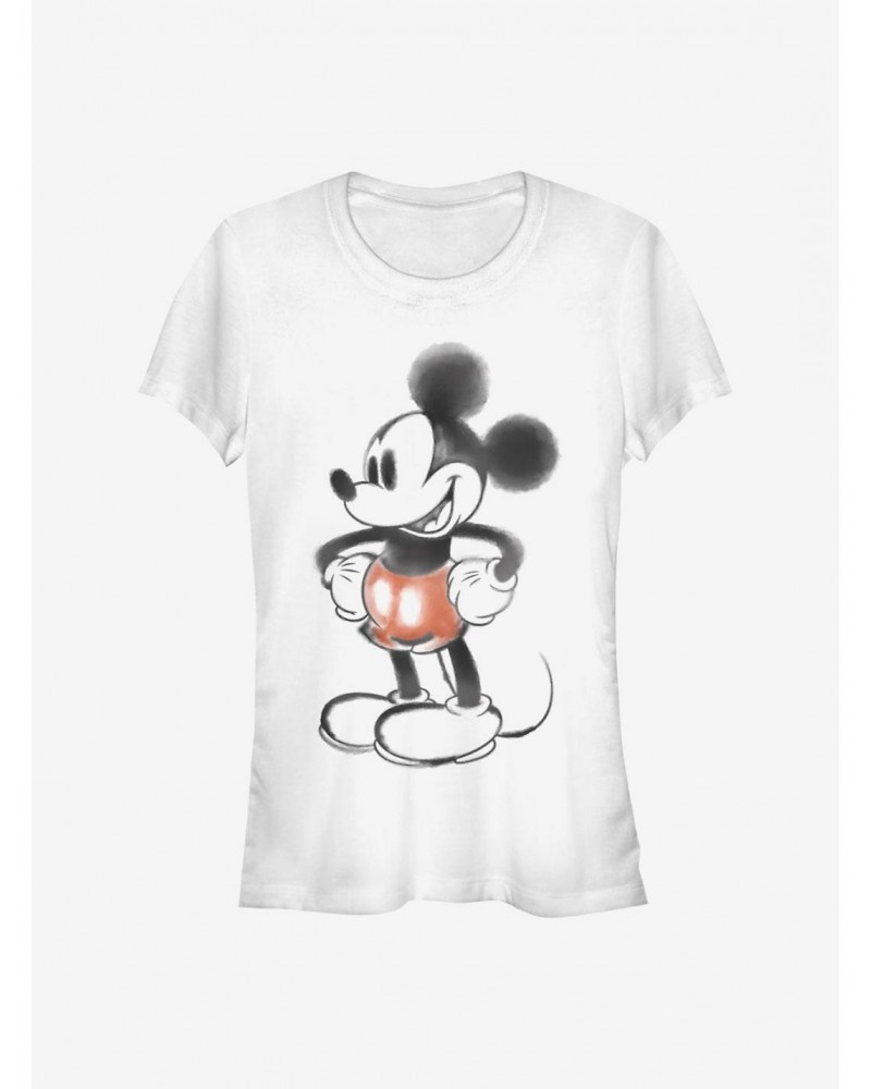 Disney Mickey Mouse Mickey Watery Girls T-Shirt $9.16 T-Shirts