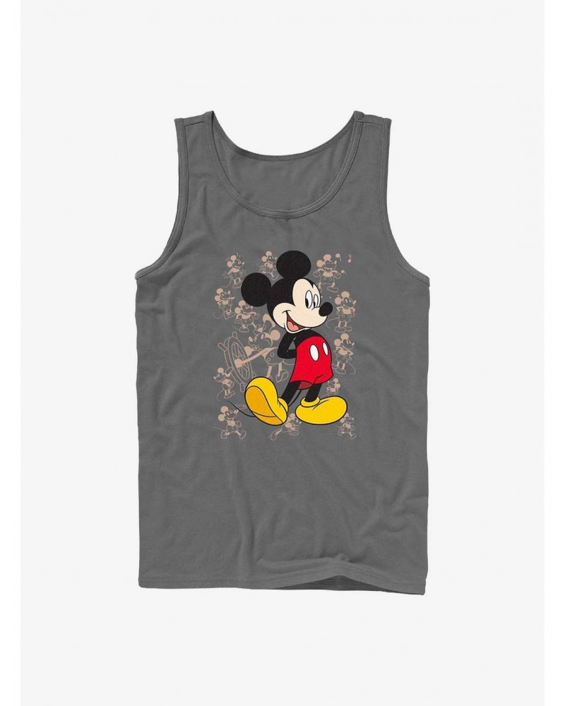 Disney Mickey Mouse Many Mickeys Tank Top $8.37 Tops