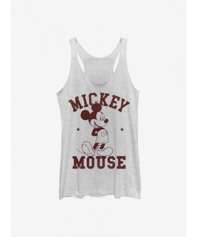 Disney Mickey Mouse Mickey Goes To College Girls Tank $9.32 Tanks