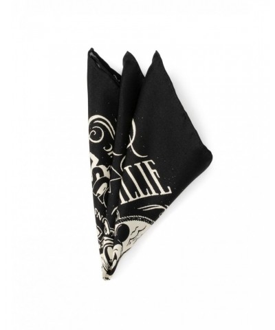 Disney100 Steamboat Willie Black Pocket Square $17.10 Squares