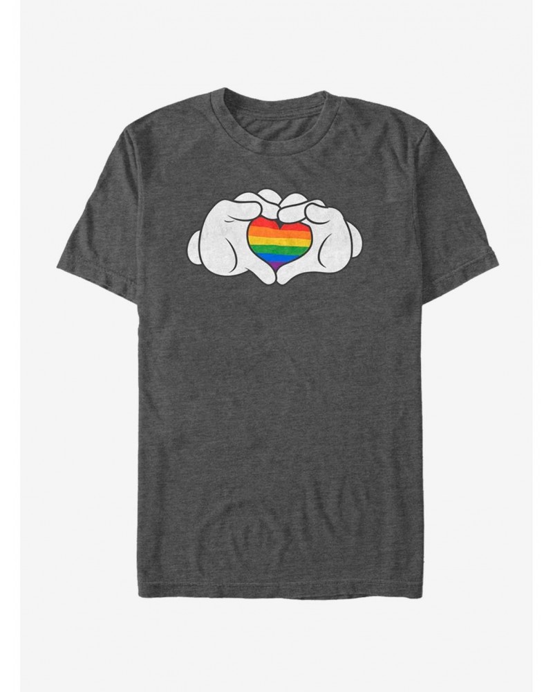 Disney Mickey Mouse Rainbow Love T-Shirt $8.99 T-Shirts