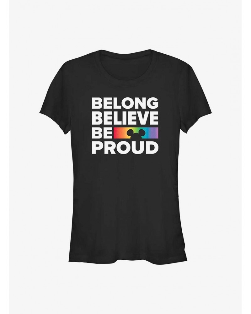 Disney Mickey Mouse Be Proud Pride T-Shirt $8.76 T-Shirts