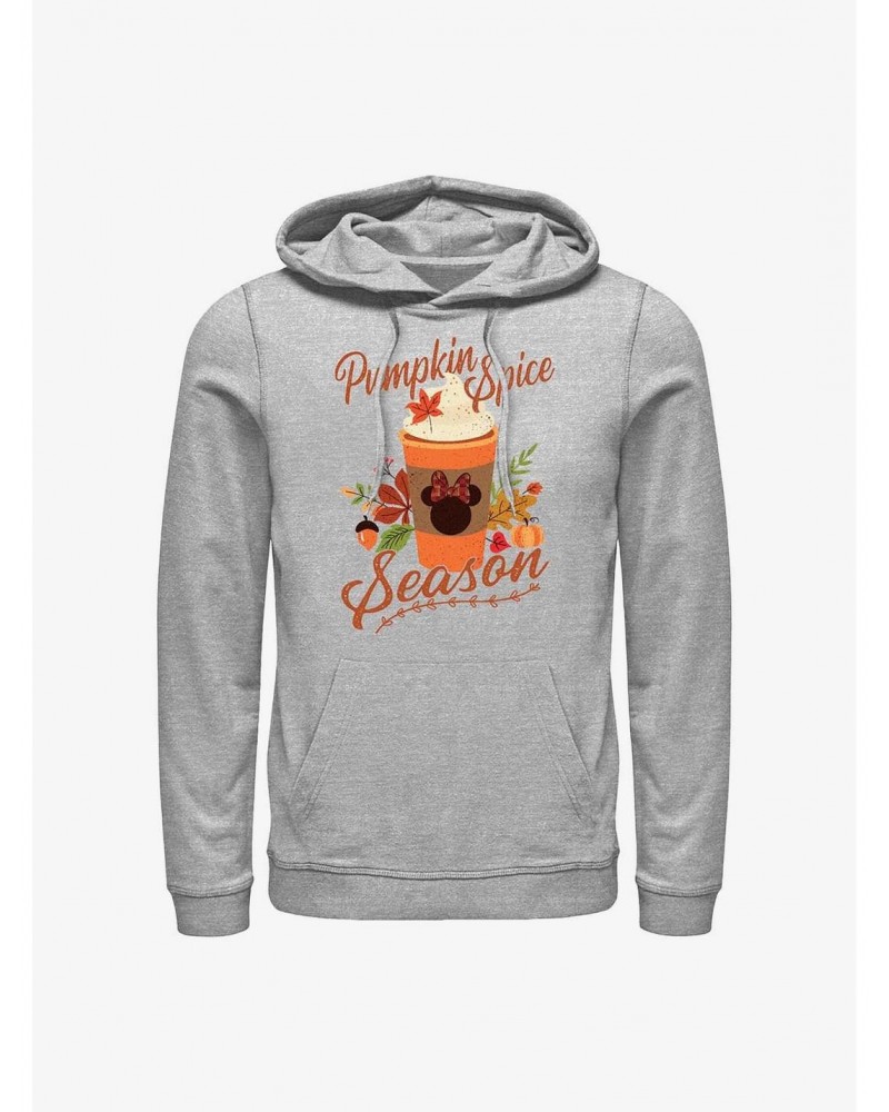 Disney Minnie Mouse Pumpkin Spice Season Hoodie $13.29 Hoodies