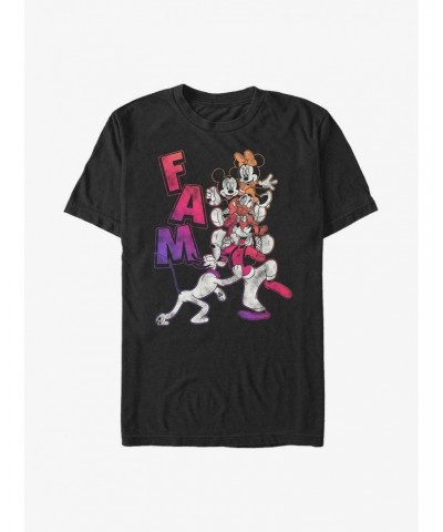 Disney Mickey Mouse Gradient Fam T-Shirt $7.84 T-Shirts