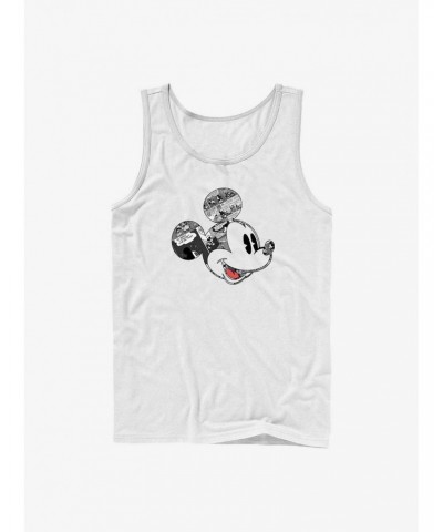 Disney Mickey Mouse Comic Mouse Tank Top $7.57 Tops