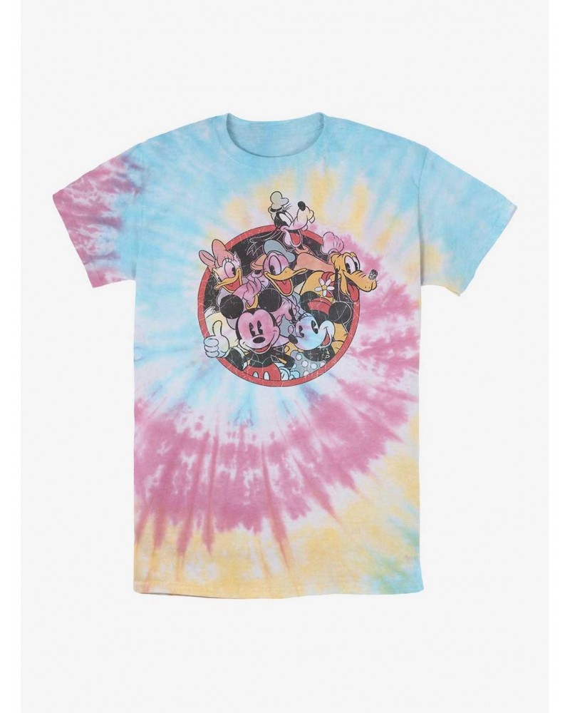 Disney Mickey Mouse Retro Groupie Tie Dye T-Shirt $9.95 T-Shirts