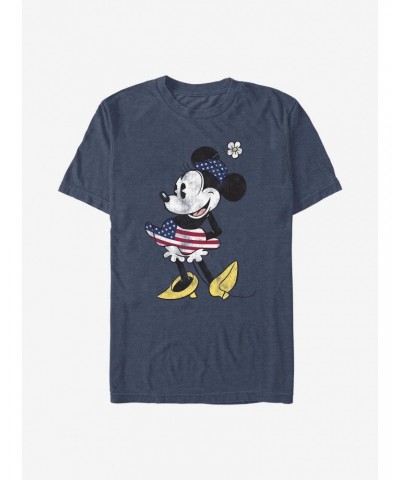 Disney Minnie Mouse Vintage U.S. Flag T-Shirt $7.65 T-Shirts