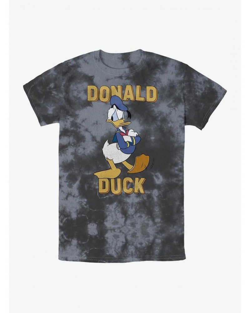 Disney Mickey Mouse Donald Duck Tie-Dye T-Shirt $7.46 T-Shirts