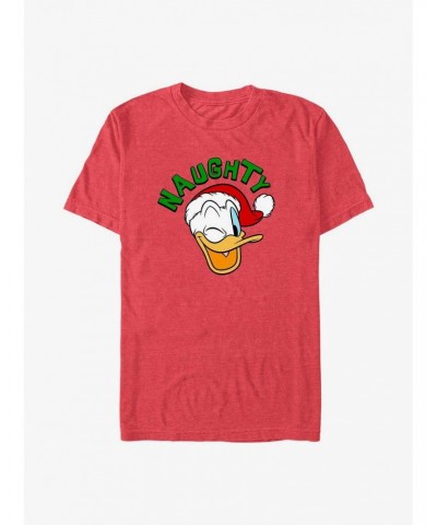 Disney Mickey Mouse Naughty Holiday Donald T-Shirt $7.27 T-Shirts