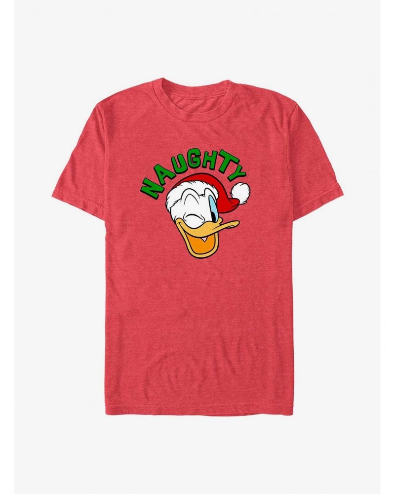 Disney Mickey Mouse Naughty Holiday Donald T-Shirt $7.27 T-Shirts