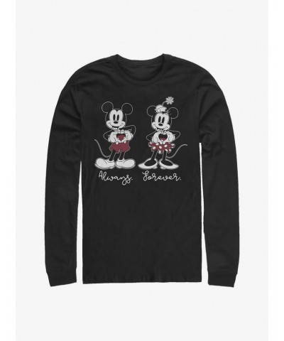 Disney Mickey Mouse Always Forever Long-Sleeve T-Shirt $10.53 T-Shirts