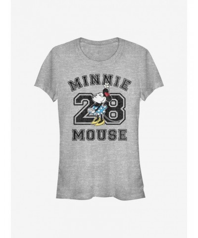 Disney Minnie Mouse Minnie Mouse Collegiate Girls T-Shirt $7.97 T-Shirts