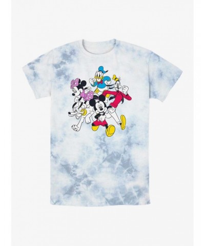 Disney Mickey Mouse Fun Run Tie-Dye T-Shirt $7.25 T-Shirts