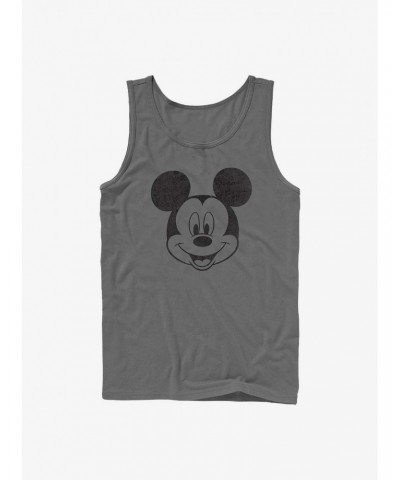 Disney Mickey Mouse Mickey Face Tank Top $6.18 Tops