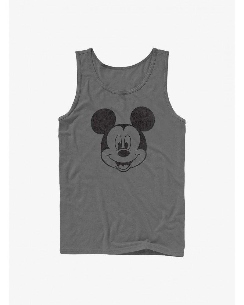 Disney Mickey Mouse Mickey Face Tank Top $6.18 Tops