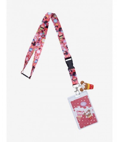 Disney Mickey Mouse & Minnie Mouse Sweets Lanyard $3.13 Lanyards