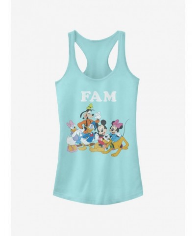 Disney Mickey Mouse Mickey Fam Girls Tank $9.76 Tanks