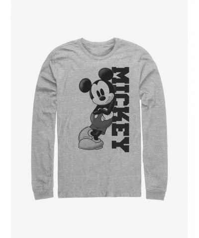 Disney Mickey Mouse Lean Long-Sleeve T-Shirt $11.84 T-Shirts