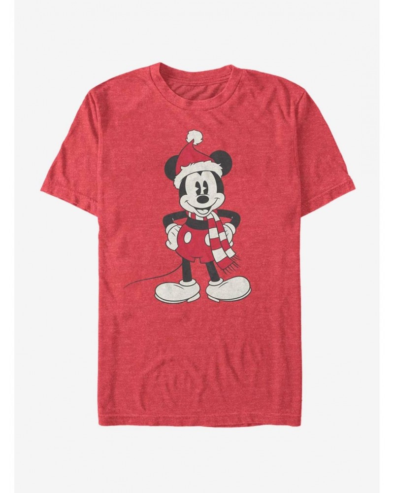 Disney Mickey Mouse Holiday Mickey Hat T-Shirt $8.80 T-Shirts