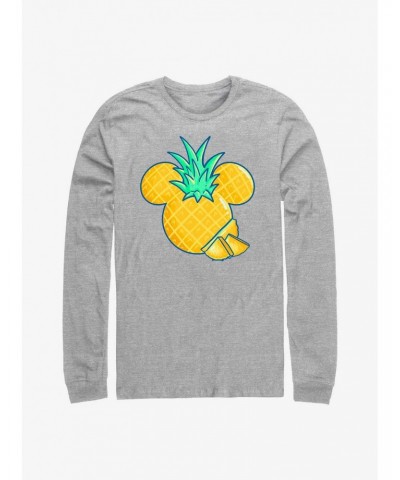 Disney Mickey Mouse Pineapple Long-Sleeve T-Shirt $10.26 T-Shirts