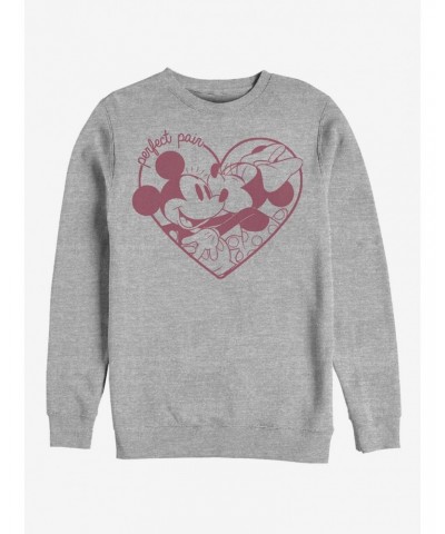 Disney Mickey Mouse Perfect Pair Crew Sweatshirt $10.92 Sweatshirts