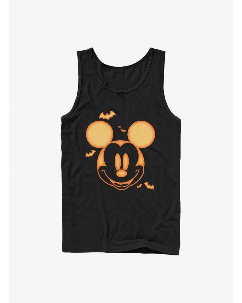 Disney Mickey Mouse Mickey Pumpkin Tank Top $7.57 Tops