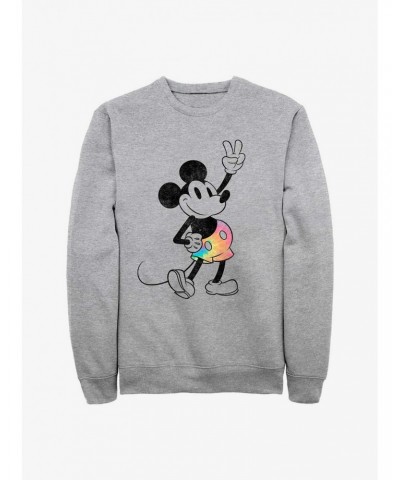 Disney Mickey Mouse Tie Dye Mickey Sweatshirt $11.51 Sweatshirts