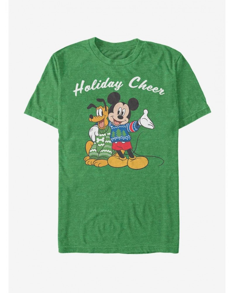 Disney Mickey Mouse Holiday Duo Cheer T-Shirt $8.60 T-Shirts