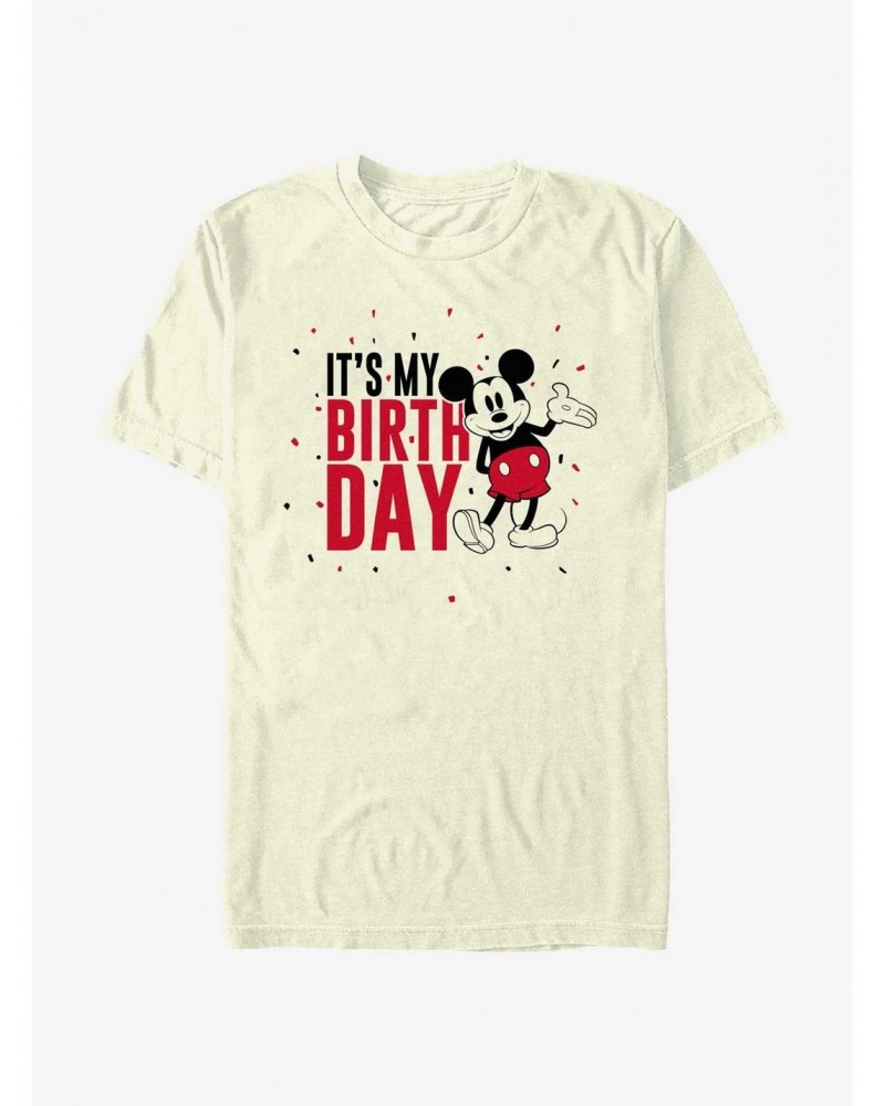 Disney Mickey Mouse Mickey It's My Birthday T-Shirt $5.93 T-Shirts