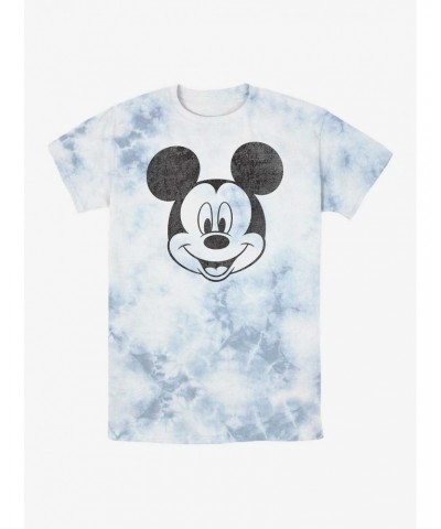 Disney Mickey Mouse Mickey Face Tie-Dye T-Shirt $9.32 T-Shirts